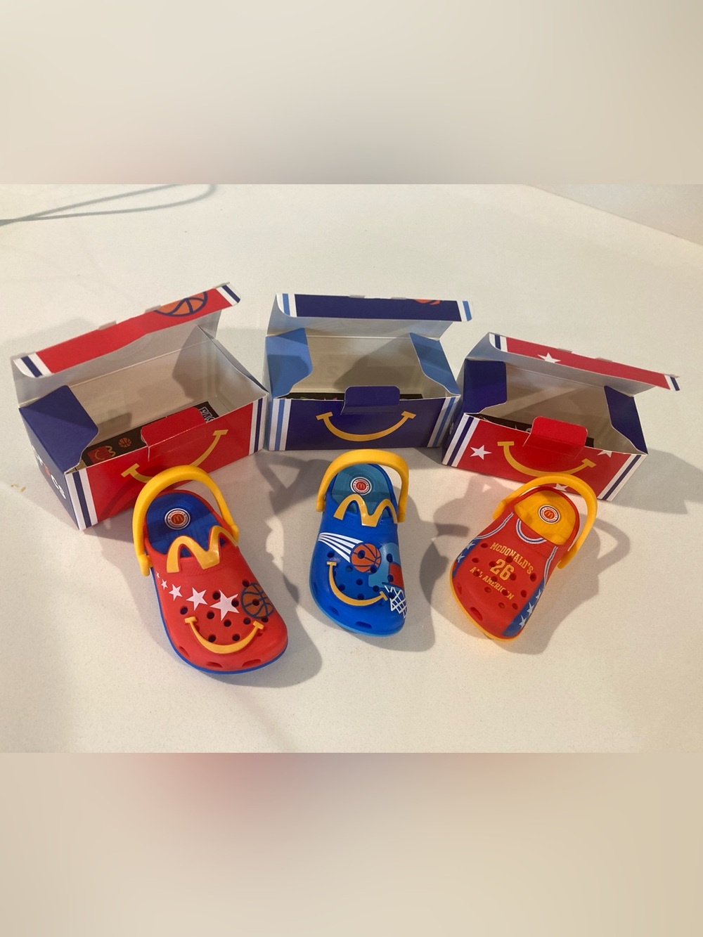 McDonald's Basketball Collectibles: Set of Three